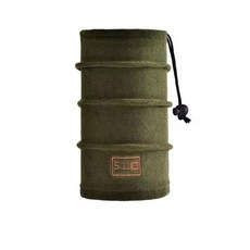 推薦抗寒-40度北海道防寒帽帽子頭套抓絨帽套裝戰術保暖圍脖男女秋冬加厚戶外運動騎行防寒帽雪地旅行必備, 軍綠圍脖, 1個