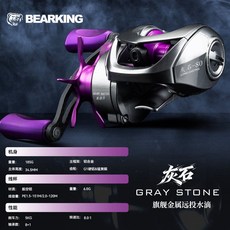 BEARKING 灰石 80 捲線器, 右手-深杯