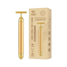 我的心機 T型微導煥顏美容儀(奢華金) 微震 導入, 金色