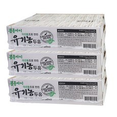 콩콩아이 국산콩으로 만든 유기농두유 24p, 72팩, 두유