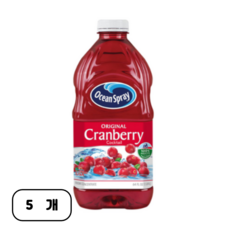오션스프레이 크랜베리 클래식, 1.89L, 5개