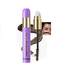 Easilydays 2 in 1 브로우 & 헤어라인 루트 스틱 Spong 헤드 필러 브러시로 다용도 사용 필러의 얇은 헤어 컬러 드로잉 아이 라이너 눈썹을 커버 여성용 오, 06#