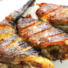 남해안 우럭 1kg 손질 우럭회 조피볼락 생선회 매운탕 생선구이 시메, 1개, 구이용(약750g)