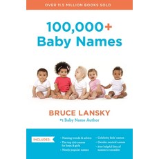 (영문도서) 100 000+ Baby Names: The Most Helpful Complete & Up-To-Date Name Book Paperback, Hachette Go, English, 9780306835698