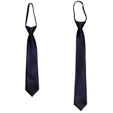 네이비 무광 넥타이 교복 스쿨룩 부엉이다락방 곤색 무광 자동넥타이