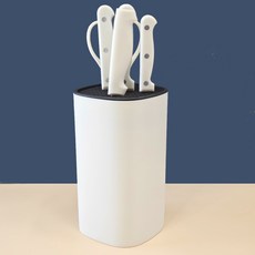 더아이보리 나이프5종+칼꽂이세트 칼블럭세트, 나이프5종+칼꽂이, 1세트