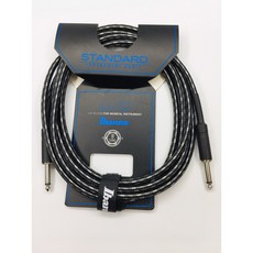 Ibanez SI10 編織系列 3公尺 樂器導線 (適用木吉他、烏克麗麗、電吉他、貝斯), 1個, SI 10-CCT黑灰