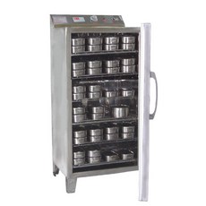 台一 不銹鋼電熱蒸便當箱，36-42人份大容量，適用於學校工廠醫院，長方標準型便當96個, 1個