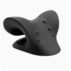 Noblee 경추 스트레칭 베개, 블랙, 1개