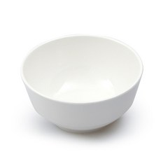 미색 국물공기 업소용 영업용 멜라민 접시 찬기 그릇, 1개