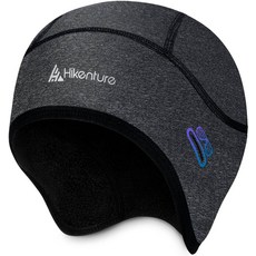 안경 구멍이 있는 하이켄츄어 스컬 캡 헬멧 라이너 남녀용 겨울 온열 사이클링 모자 비니 호환, Fluorescent Green, 1 Pack