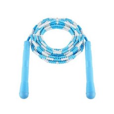 BUyuS[퀵도매]5M 7M 롱구슬 단체줄넘기/손잡이 체육대회용품 줄넘기 운동회용품 게임용품 긴줄넘기굿딜 브이숍, 롱구슬줄넘기5M 그린, 1개