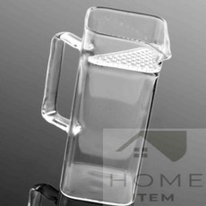 홈템방 내열유리 거름망 숙우 300ml 차우리는주전자