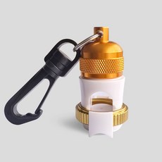 潛水二級頭固定器 BCD磁力快卸掛扣 BCD呼吸管固定器 磁力吸扣 台灣現貨, 金色