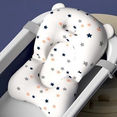 강아지 목욕 쿠션 매트 욕조 걸이 반려동물 마사지 스파 샤워 베드, 01.스타 매트 44x24cm