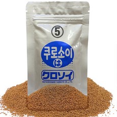 쿠로소이 저지방고단백 구피 사료, 5호, 1개, 40g