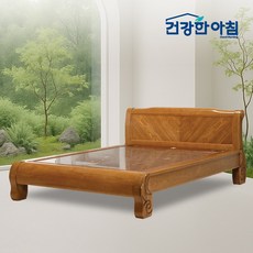 건강한아침 3614 흙침대 돌 온열 황토 온돌 2인용 퀸 Q, 춘천옥볼