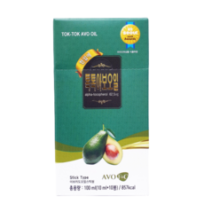 아보카도 오일 스틱형 한입에 톡톡아보오일, 100ml, 1개
