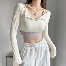 러브심플 필라테스복 여성 필라테스복 상의 여성 요가복 필라테스 옷 편안함 긴팔 필라테스복