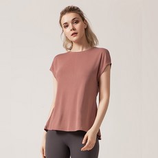 푸자오 여성 요가복상의 스포츠브라 요가 브라탑 나시 반팔 커버업 상의 4종