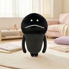 나메코 봉제인형 까만나메코 캐릭터 인형 29cm 중형