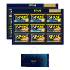 스팸 8C호 선물세트 + 쇼핑백, 1세트