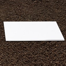 미즈노 야구 홈베이스 홈플레이트 화이트 16JAB12300, 1개