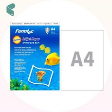 잉크젯 용지 A4 115g 200매 인쇄 포토 사진 출력 사무용 리포트 용지 커머스픽201