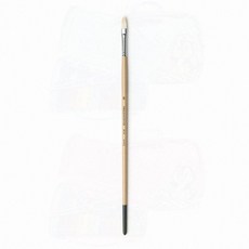 취미미술 유화붓 804 6호 평붓 배경용 아크릴붓 1p