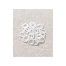 퀼트스타 아일렛용 안전플레이트(와샤)_9호, 반투명, 30개