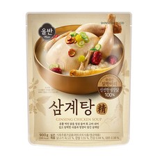 올반 삼계탕, 1개, 900g