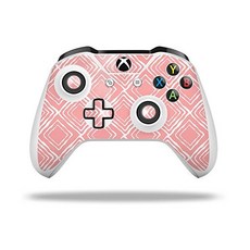 XBOX One SX 컨트롤러와 호환되는 WraptorSkinz 데칼 비닐 스킨 랩 - 웨이비 핑크컨트롤러 미포함, XBOX One SX 컨트롤러와 호환되는 Wraptor