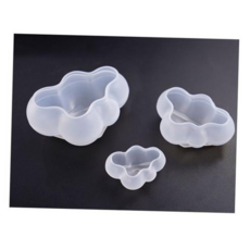 레진 실리콘 몰드 구름 하트, 구름하트(중)