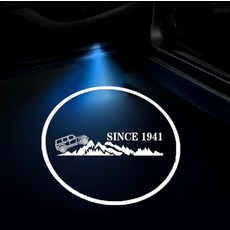 자동차 도어 라이트 프로젝터 무선 고스트 섀도우 램프 2개00-w 188289