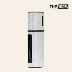 THE100% 릴 하이브리드 3.0 케이스 악세사리 카본스킨, 실버, 1개