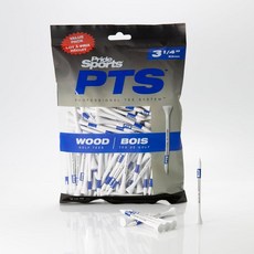 藍鯨高爾夫 Professional 高爾夫 Tee System（PTS）木TEE/塑膠TEE, 1個, 83mm（藍）木