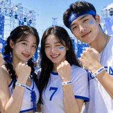 [큰손할인] 대한민국팔찌 월드컵 피파 올림픽 실리콘 코리아 악세사리 굿즈 축덕 응원템 소품 스포츠 체육, 1개, 단품