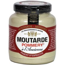 POMMERY 일본직구 에스프레트와 매운 고추 곁들인 겨자 100g, 사이즈, 1개