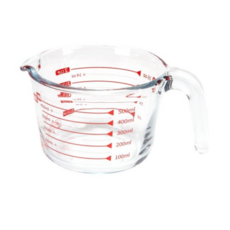 4BNK 오븐글라스 내열강화유리 계량컵, 2개, 500ml