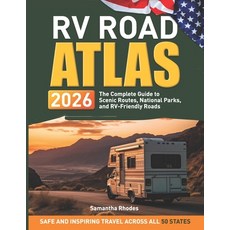 (英文圖書)RV Road Atlas 2026: The Complete Guide to Scenic Routes National Parks and RV-... 平裝版, Independently Published, 英文