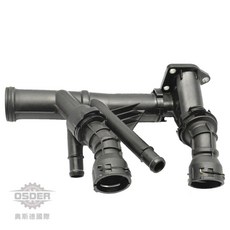 奧斯德 VAG 04L121026AH 節溫器總成 適用於 A3 GOLF TIGUAN CADDY TOURAN, 1個, 副廠精品