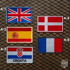 魔鬼氈布章(多款可選), 1個