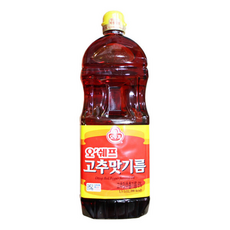 오뚜기 오쉐프 고추맛기름 볶음요리 국물요리, 1개, 1.5L