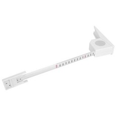 A sixx 신장계 높이 측정기 2M 포터블 측정기(화이트)