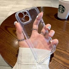 케이스 휴대폰 투명 아이폰 방수 젤리 보호 DHP001, 아이폰12미니, 1개