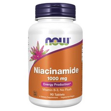 나우푸드 나이아신아마이드 1000mg 타블렛, 1개, 90정