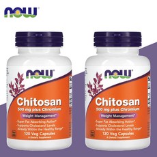 나우푸드 키토산 500mg 플러스 크로뮴 120베지 캡슐 크롬 리포산울트라 2개