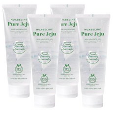 누아벨린 산뜻 진정 알로에 수딩젤 250ml 누아벨린 청정 제주 알로에 수딩젤 /피부진정/산뜻하고 매끄러운 사용감/가볍고 투명한 젤 제형, 4개