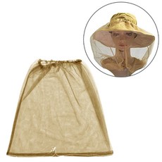 (트임형 얼굴모기장), 1개, 브라운