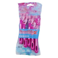 Good Max 仕女三刀片除毛刀 3入/5入, 1個, 5入除毛刀